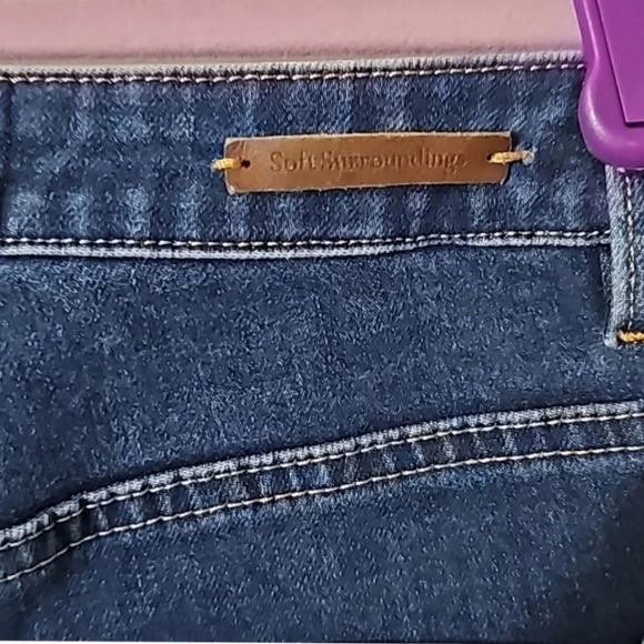 Soft Surroundings Distressed Skinny Jeans - Picture 5 of 9